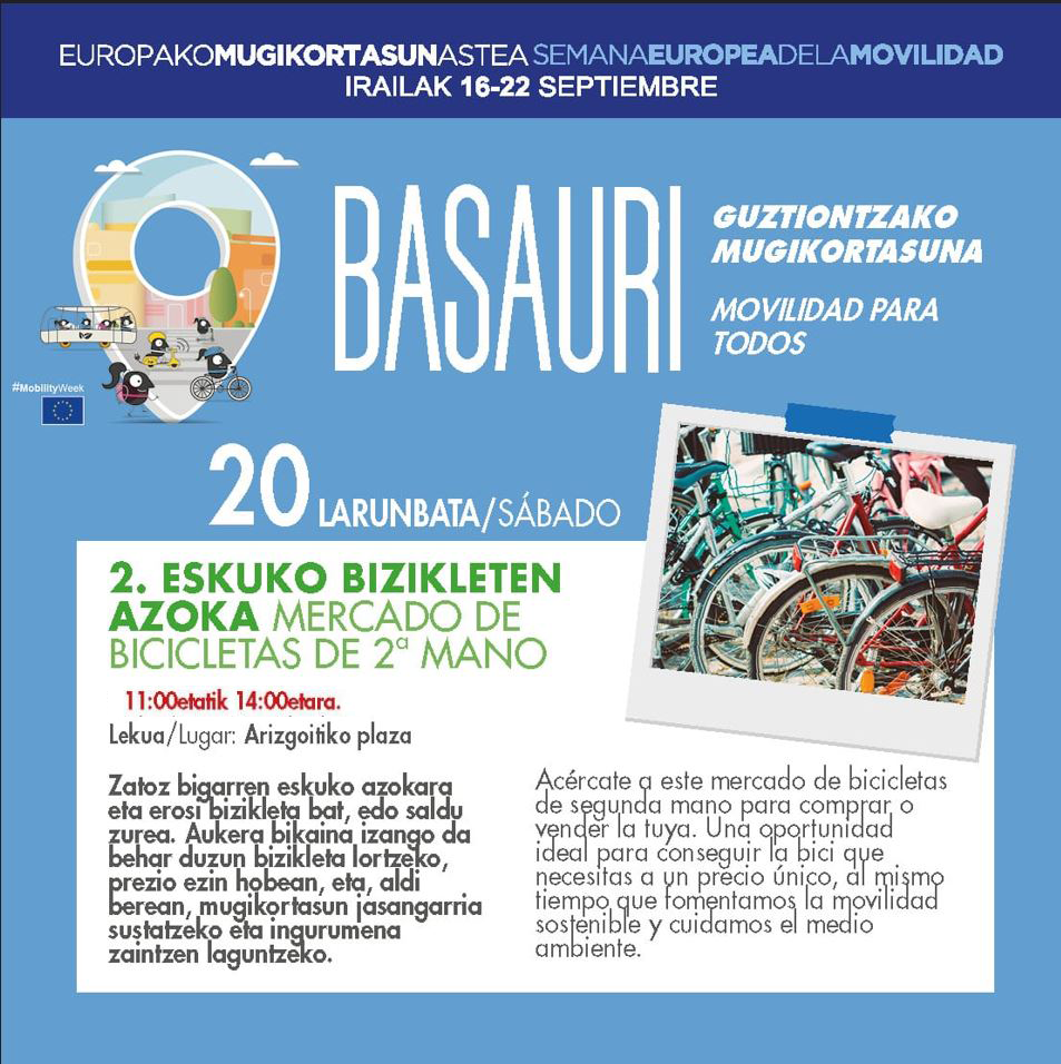 Mercado de bicicletas Basauri 2025